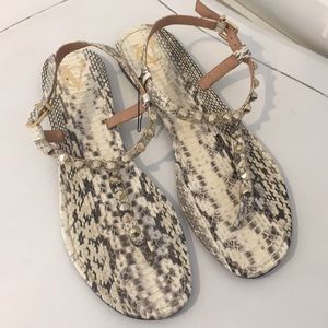 Vince Camuto Snake Gladiator Roman sandals
